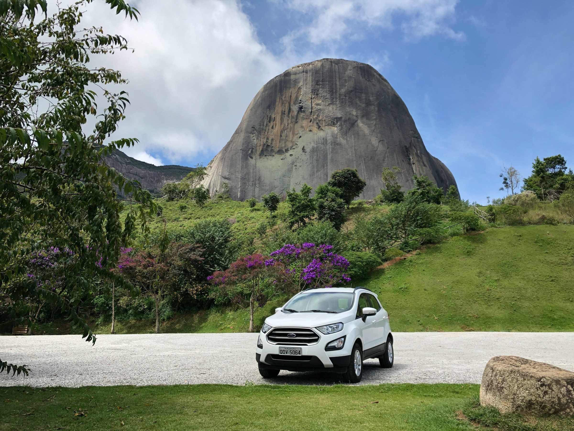Formação rochosa da Pedra Azul em Domingos Martins, no Espírito Santo.