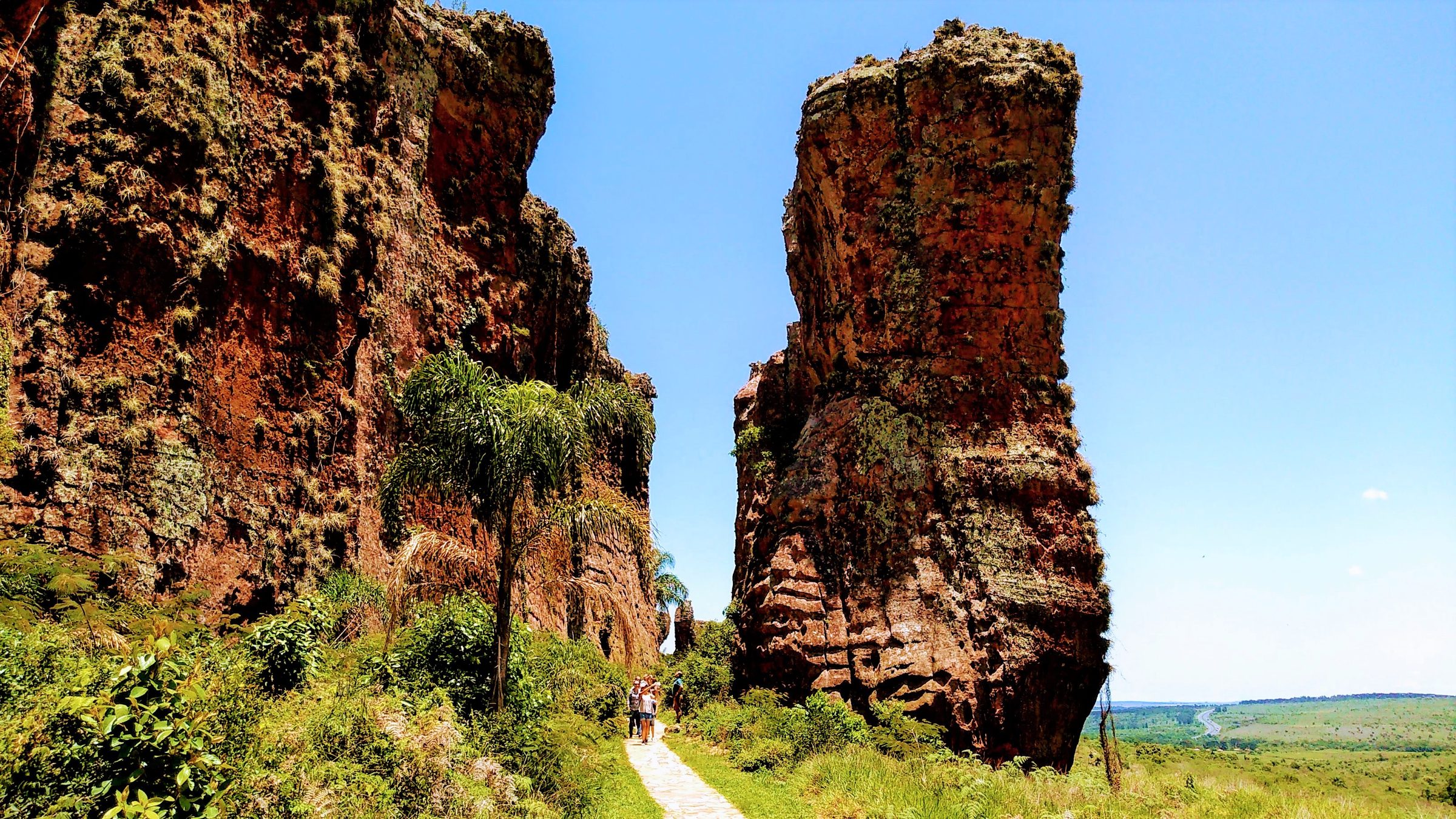 Formações rochosas do Parque Estadual de Vila Velha, em Ponta Grossa, no Paraná.